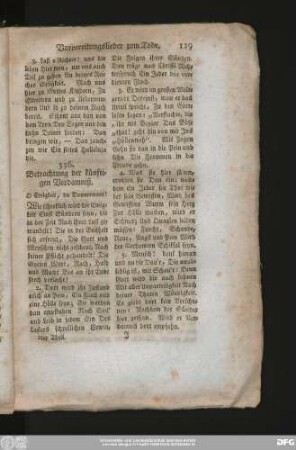 336. Betrachtung der künftigen Verdamniß.