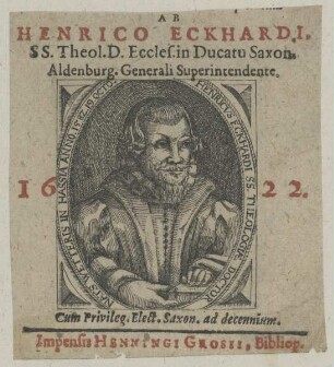 Bildnis des Henricvs Eckhardus