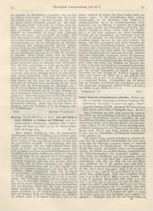 234-235 [Rezension] Petschenig, M. (Ed.), Corpus Scriptorum Ecclesiasticorum Latinorum. Vol. LXII, pars V