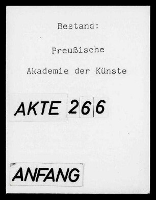 Gutachten der Akademie über künstlerische und wissenschaftliche Gegenstände