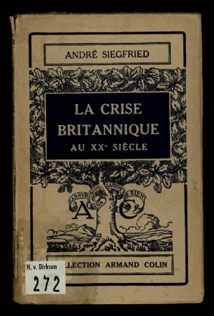 La crise britannique au XXe siècle