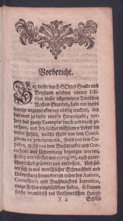 Vorbericht