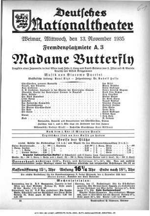 Madame Butterfly
