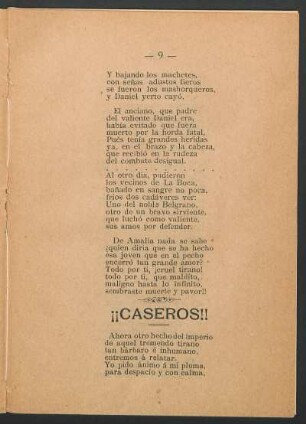 ¡¡Caseros!!
