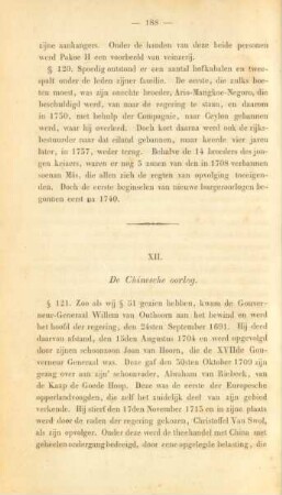 XII. De Chinesche oorlog