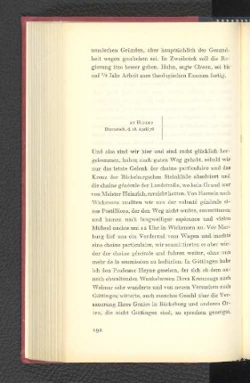 An Herder Darmstadt, den 18. April 1776