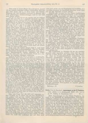 358-360 [Rezension] Duhm, Bernhard, Anmerkungen zu den 12 Propheten
