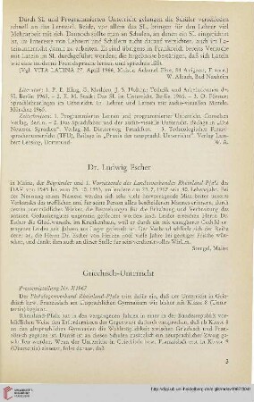 Dr. Ludwig Escher