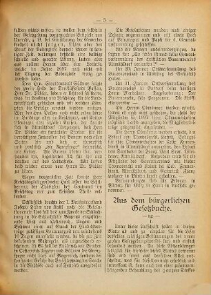 Der oberbayerische Bauer : Organ der Gau-Obmannschaft Mühldorf. 1897