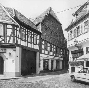 Fachwerkwohnhaus; Seligenstadt, Steinheimer Straße 2