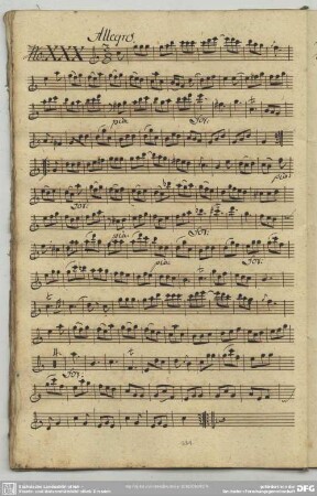 30. Graun, Johann Gottlieb, Sinfonien, GraunWV A:XII:1 