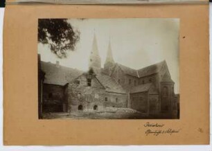 Klosterkirche, Jerichow: Ansicht von Osten (aus: Skizzen- und Fotoalbum 29)