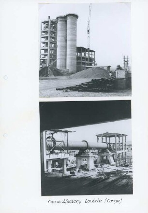 Zementfabrik, Loutété, 1965