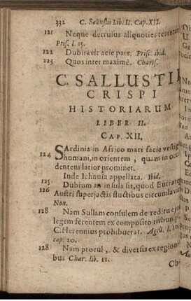 C. Sallustii Crispi Historiarum Liber II