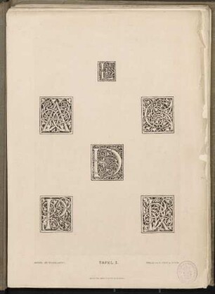 Abbildungen [Taf. 1-100]