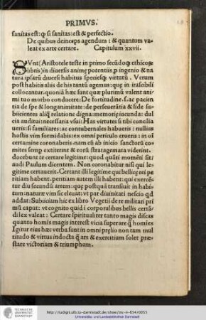 De quibus deinceps agendum et quantum valeat ex arte certare.