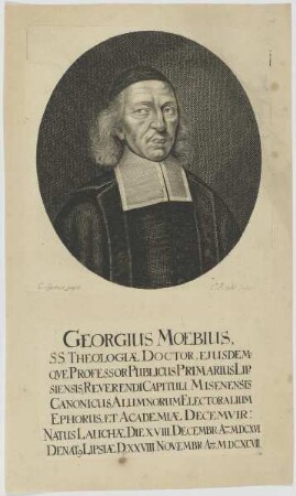 Bildnis des Georgius Moebius