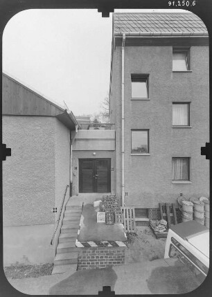 Dresden-Loschwitz, Wachbergstraße 6. Altersheim der Christengemeinschaft Rudolf Frieling e.V. (Einweihung 01.04.1986). Teilansicht
