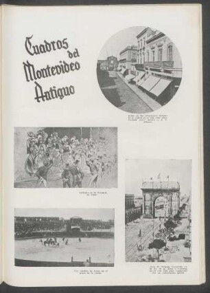 Cuadros del Montevideo antiguo - [Ilustración]