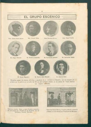 El grupo escénico