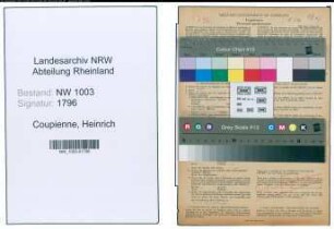 Entnazifizierung Heinrich Coupienne , geb. 23.01.1901 (Kaufmann)