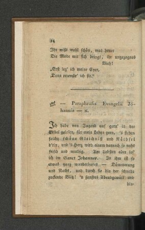 Paraphrafis Evangelii Johannis