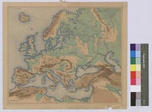 Karte von Europa