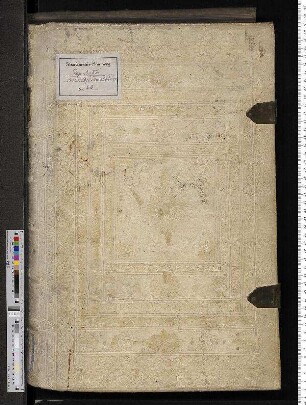 Rezessbuch zu den Sitzungen des Domkapitels von 1732