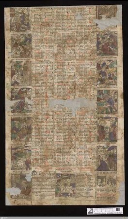 [Einblattkalender auf das Jahr 1589]