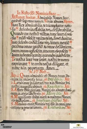 Nachträge zum Proprium de sanctis