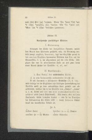 Lektion 13. Aussprache zweisilbiger Wörter.