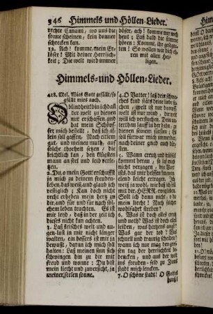 Himmels- und Höllen-Lieder