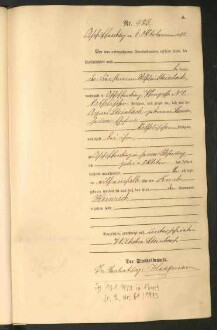 Standesamtsbuch der Stadt Aschaffenburg: Geburten 365/1900 - 184/1901