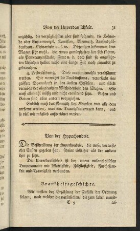31-41, Krankheitsgeschichte. - Theorie.
