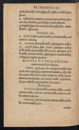 Regula De Prolatione numerorum ...