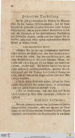 Historische Darstellung