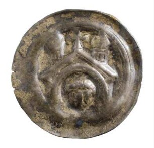 Münze, Brakteat, Pfennig, 1192/1205