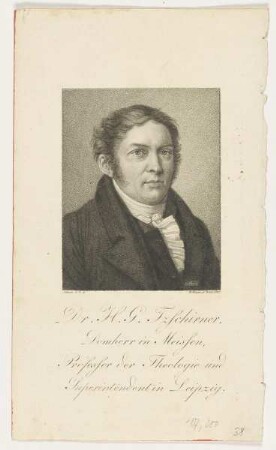 Bildnis des H. G. Tzschirner