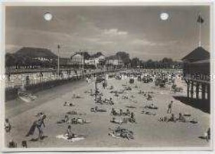Travemünde, Strand und Promenade