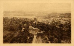 Postkartenalbum mit Motiven von Durlach. "Turmberg Durlach"
