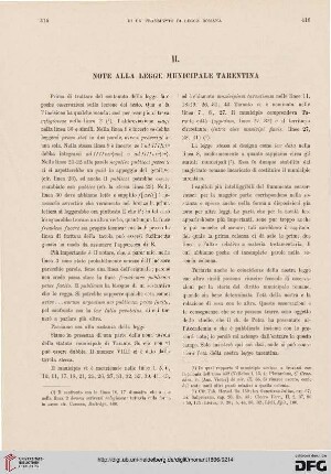6: [Di un frammento di Legge Romana scoperto in Taranto, 2] : note alla legge municipale tarentina