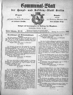 1863,42: No. 42, 18. October 1863