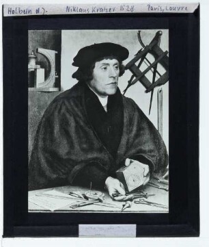 Holbein d. J., Bildnis Nicholas Kratzer (London NPG5245)