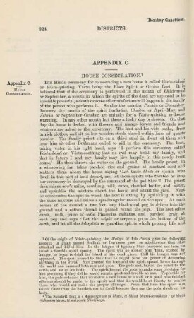 Appendix C. House consecration