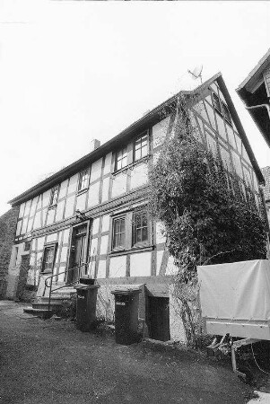 Wohnhaus, Fachwerk; Wächtersbach, Pfarrgasse 6
