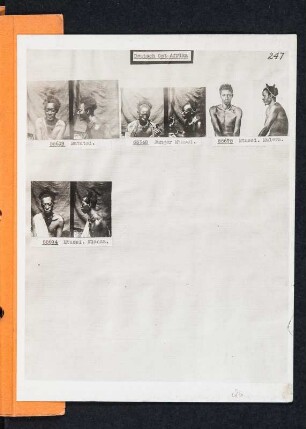 Albumblatt 26 mit Angebotsserie "Deutsch-Ost-Afrika"