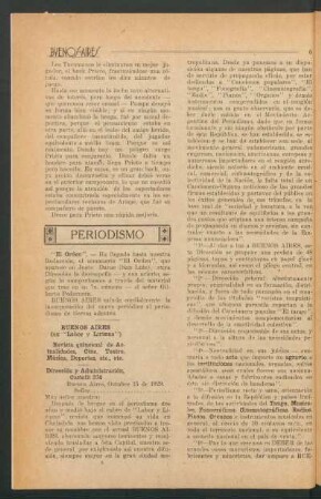 Periodismo