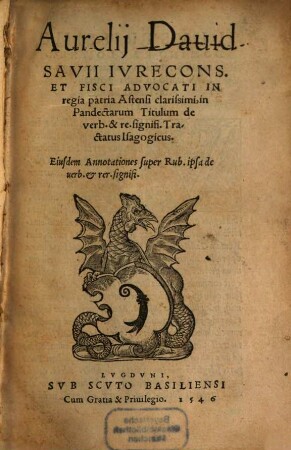 Nomologia, Qva Eloqvendi ac disserendi ratio ad usum forensem ciuiliumq[ue] causarum procurationem