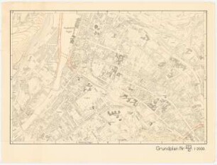 Hagen Bebauungsplan: Arbeitsblatt Grundkarte Abteilung 223, Blatt 10 1:2000