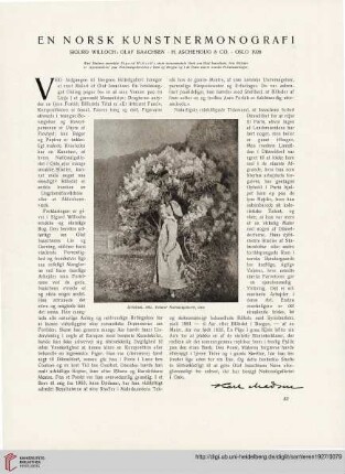 4: En norsk Kunstnermonografi